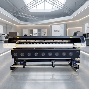 เครื่องพิมพ์อิงค์เจ็ทดิจิตอล De Impression 2.1 เมตร 2 หัวพิมพ์ I3200 สำหรับงานพิมพ์ภาพถ่าย ระบบอีโค - Product Image 2