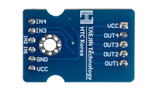 Module de commande de relais à 7 canaux ULN2003A Darlington DC 5V pour moteur pas à pas, contrôleur Arduino pour projets électroniques DIY - Product Image 4
