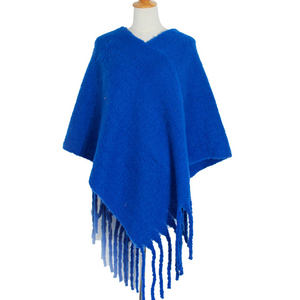 Inverno 2019 Pashmina All'ingrosso Nuova Moda <span class=keywords><strong>Donna</strong></span> Coperta di <span class=keywords><strong>Cashmere</strong></span> Calda Spessa Scialle <span class=keywords><strong>e</strong></span> Poncho a Maglia - Product Image 6