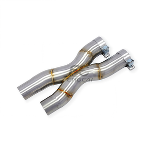 Tubo de Escape en X de Acero Inoxidable 304 para Ferrari <span class=keywords><strong>Roma</strong></span> 3.9T V8 2020-2024, Tubo de Escape de Alto Rendimiento, Directo de Fábrica - Product Image 4