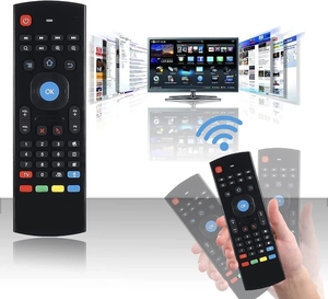 2.4G telecomando della tastiera del Mouse dell'aria MX3 per <span class=keywords><strong>Samsung</strong></span> Smart <span class=keywords><strong>TV</strong></span>/proiettore/PC/Laptop/<span class=keywords><strong>TV</strong></span> <span class=keywords><strong>Box</strong></span> - Product Image 4