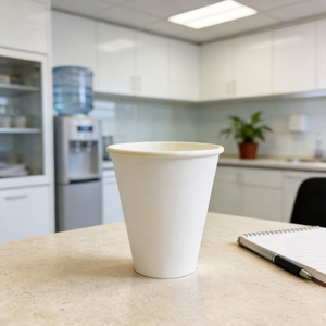 Custom Printed Single Wall Food Grade Paper <b>Cups</b> <b>Disposable</b> Hot Drink Use Flexible MOQ Available - Product Image 5