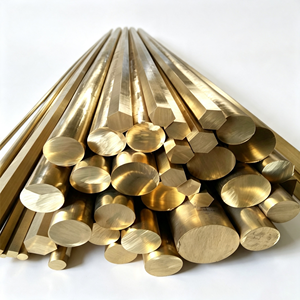 CNC Machining Grade C36000 <b>Hex</b> Lead Brass Rod Uniform Grain Surface Auto Motorcycle Small Fitting Raw <b>Bar</b> - Product Image 2