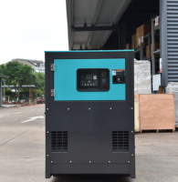 Générateur diesel à démarrage automatique 10kw 15kw 20kw 30kw avec panneau ATS triphasé refroidi par eau pour chantier de construction à distance