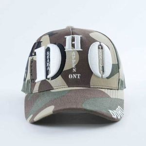 Casquette de baseball camouflage de haute qualité avec logo personnalisé, 6 panneaux, en coton, réglable, avec logo brodé personnalisé - Product Image 1