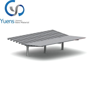 Estructura de Carport <span class=keywords><strong>Solar</strong></span> con Marco en T Industrial para Estacionamientos y Aplicaciones Solares Comerciales - Product Image 1