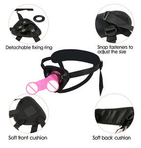 2023 nouveau pénis Offre Spéciale grand doux réaliste portable <span class=keywords><strong>strapon</strong></span> sexy jouet femmes gode pour lesbienne - Product Image 5