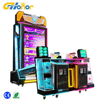 Machine de tir simulateur de pistolet pour centre commercial, machine de jeu à monnayeur, jeu de tir pour deux joueurs