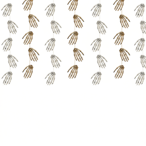 Adornos de Manos de Esqueleto para Halloween, Juego de 6 Piezas, Decoraciones de Fantasmas y Esqueletos de Plástico de Estilo Clásico - Product Image 1