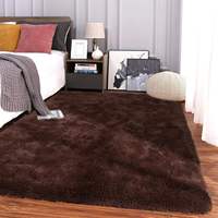 Bigger Carpet for Living Room Plush Rug Bed Room Floor Fluffy Mats Anti-slip Home Decor Rugs Soft Velvet Carpets Blanket