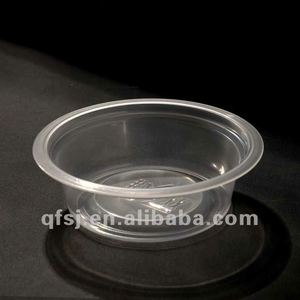 Gobelet PP à fond plat personnalisé de 89 mm, transparent, jetable, pour <span class=keywords><strong>sauces</strong></span>, ketchup, fruits, poissons, fruits de mer, emballage avec option de couvercle personnalisé - Product Image 3