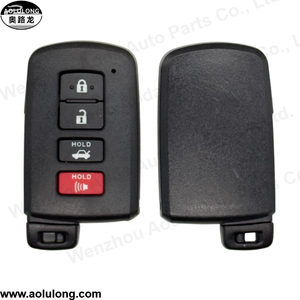 4 Knoppen Slimme Afstandsbediening Shell Cover Voor Toyota Landcruiser Camry Corolla Voertuigsleutels - Product Image 2