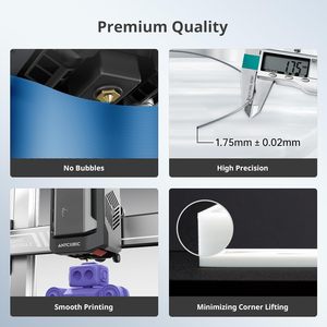 Anycubic Pla Filament 1.75mm 1kg Gray For 3D <b>Printer</b> Reusable Spool Dimensional Accuracy - Product Image 6