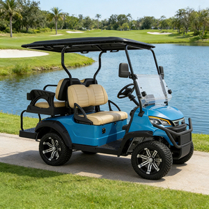 WOLAN, fabricant direct, prend en charge la personnalisation de la voiturette de golf miniature à <span class=keywords><strong>4</strong></span> places au lithium pour les sentiers de jardin privés - Product Image 4