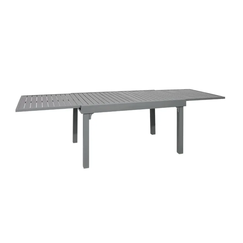 Listones de aluminio multiusos de varios tamaños mesa de extensión de comedor