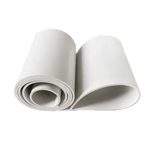 Laboratory bench mat wear-resistant floor neoprene rubber slipper sheet roll white latex laser rubber sheet