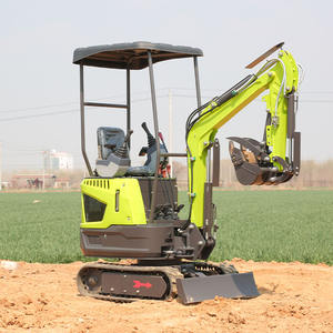 Mini-excavatrice sur chenilles hydraulique de 0,9 tonne, moteur Koop Euro5, pompe haute efficacité pour travaux de jardinage, d'agriculture et de construction - Product Image 4