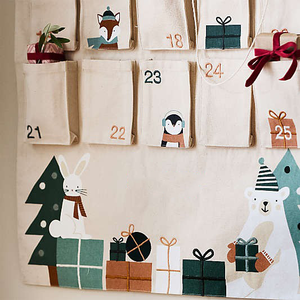 Calendario <span class=keywords><strong>de</strong></span> Adviento <span class=keywords><strong>de</strong></span> Tela Resistente con 24 Bolsillos <span class=keywords><strong>de</strong></span> Almacenamiento con Cierre para Actividades <span class=keywords><strong>de</strong></span> Cuenta Regresiva Navideña, Decoración <span class=keywords><strong>de</strong></span> Pared para el Hogar, Organizador Navideño - Product Image 4