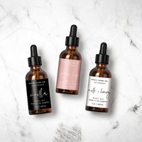 Étiquettes autocollantes personnalisées pour bouteilles d'huile essentielle, étiquette adhésive, imperméable, à impression à la Machine, 10ML/30ML, 50 pièces
