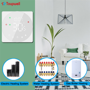 <span class=keywords><strong>Thermostat</strong></span> intelligent WiFi OEM pour chauffage au sol, certifié UE, contrôleur de température numérique LED pour chauffage électrique, chauffe-eau et <span class=keywords><strong>chaudière</strong></span> à <span class=keywords><strong>gaz</strong></span> - Product Image 5