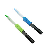 Konektor Serat Optik Hot Melt Joint SC UPC/APC Single Mode SM FTTH untuk Sambungan Kabel Drop Fiber dan Panel Patch Center