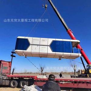 ที่พักแคมป์ปิ้งในทะเลทราย โรงแรมแคปซูล ห้องชมวิว ห้องพักหรู โครงสร้างเหล็ก ห้องพักแบบสามเหลี่ยม บีแอนด์เบรคฟาสต์ - Product Image 4