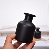 Bouteilles vides en verre rond transparent de 100 ml et 250 ml pour diffuseur à bâtonnets d'arôme, parfum, huile essentielle, emballage de désodorisant d'ambiance