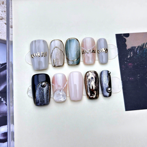 <span class=keywords><strong>Faux</strong></span> <span class=keywords><strong>Ongles</strong></span> à Presser en Gros – Offre Spéciale – Réutilisables, Peints à la Main, Couverture Complète pour Bal de Promo et Tendance – Assortiment Varié de <span class=keywords><strong>Faux</strong></span> <span class=keywords><strong>Ongles</strong></span> - Product Image 2