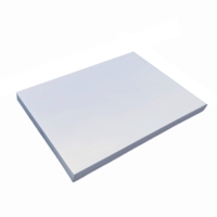Feuilles de papier autocollant vinyle blanc brillant et blanc mat A4 vierges, imperméables, pour étiquettes