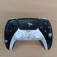 Manette de jeu sans fil BT, double vibration, joystick, lumières RGB, mode turbo, pavé tactile, gâchettes adaptatives, moteur de vibration, six axes