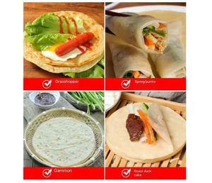 Crêpière gâteau mince formant la machine Machine à gâteau <span class=keywords><strong>de</strong></span> blé circulaire Pressage <span class=keywords><strong>de</strong></span> la pâte à pizza <span class=keywords><strong>farine</strong></span> presse à chaud machine tortilla roti - Product Image 6