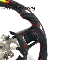 Volant de voiture en fibre de carbone personnalisé pour Ram Off-road, compatible avec Dodge Ram 1500 Rebel HEMI V8, amélioration de l'intérieur sportif, ajustement OEM