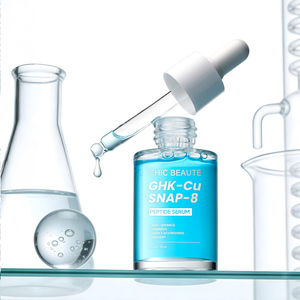<span class=keywords><strong>CHIC</strong></span> BEAUTE en Stock SNAP-8 Soluciones para la Piel, Colágeno Vegano, Péptido Antienvejecimiento GHK-CU, Suero Facial con Péptido de Cobre Azul - Product Image 1