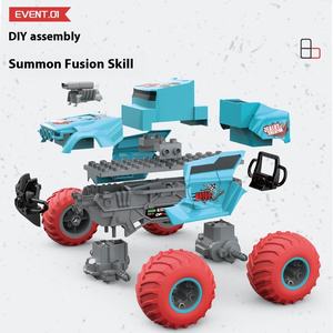 1:16 échelle grand pied véhicule tout-terrain assemblé bloc de construction télécommande jouet voiture Compatible pour <span class=keywords><strong>Lego</strong></span> RC voiture autre jouet - Product Image 2