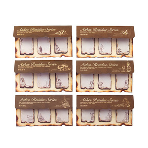 สติกเกอร์ตกแต่งสมุดโน้ตแบบหลวม 60 ชิ้น/แพ็ค ลายเถ้าถ่านหลังการเผาไหม้ สไตล์เรโทร สำหรับสมุดบันทึก - Product Image 6