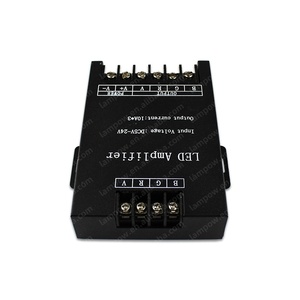 Dc5 24V vỏ sắt RGB <span class=keywords><strong>LED</strong></span> khuếch đại công suất cao 360 wát <span class=keywords><strong>LED</strong></span> <span class=keywords><strong>PWM</strong></span> điều khiển tín hiệu Repeater cho dải ánh sáng hiệu suất cao dimmers - Product Image 4