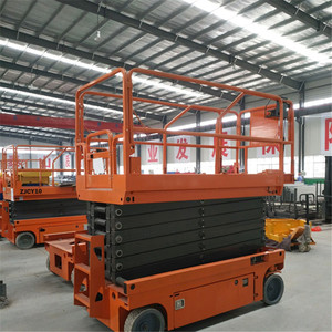 La <span class=keywords><strong>pelle</strong></span> élévatrice automotrice de ciseaux de <span class=keywords><strong>chenille</strong></span> soulève la rampe de chargement de conteneur de voie - Product Image 6
