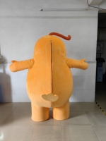 Costume de mascotte professionnel personnalisé en mousse gravée au laser pour promotions de marque, certifié CE