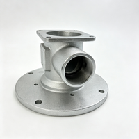 Composants moulés sur mesure en fonte pour corps de vanne de pompe, usinés CNC, pour équipements industriels de fluides