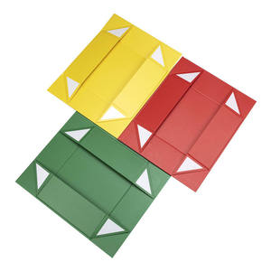 Boîte de transport pliable en PP pour instruments, rouge, verte, jaune, avec poignée de transport et protection - Product Image 3
