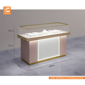 Vitrines de présentation de bijoux en verre, armoires de rangement intelligentes personnalisées de luxe pour les magasins de détail - Product Image 2