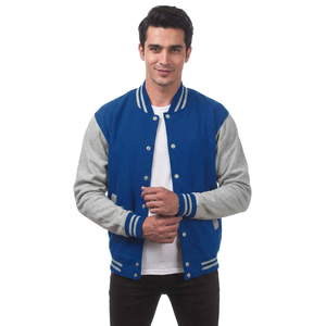 Chaquetas Casuales de Béisbol con Mangas de Algodón para Hombre, Talla Grande, Estilo Universitario, Ropa Deportiva, Abrigos de Invierno - Product Image 1