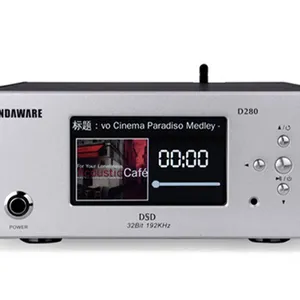 Soundaware D280毫微微经济实惠网络数字传输毫微微时钟高性能声源FPGA音乐播放器