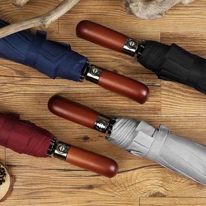 WSY832 Automatic Wholesale Designed Folding Customized <b>Windproof</b> Flower High Quality 105Cm Waterproof <b>Umbrella</b> for Business - Product Image 4