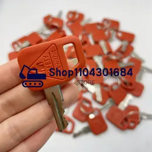 50 pz chiave JDR AT195302 AR51481 chiave di accensione per John Deere escavatore All livellatrici Skid - Product Image 3
