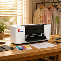 Nouvelle imprimante DTF/DTG de bureau intelligente A3, tête d'impression Epson, contrôle mobile, fonctionnement sans PC, garantie 1 an pour la personnalisation des vêtements