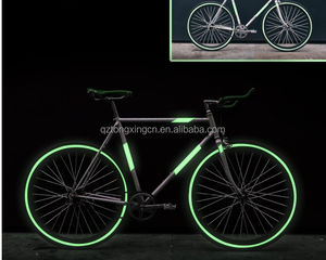 PVC PET 2-10h cuttable có thể in tự dính cứng nhắc đêm Glow photoluminescent phát triển trong bóng tối nhựa Sticker Dài Phát Sáng - Product Image 4