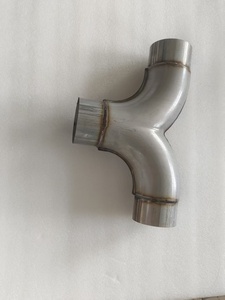 Tuyau d'échappement universel en acier inoxydable en Y, finition brute, soudé, sur mesure pour l'automobile, vente en gros - Product Image 3