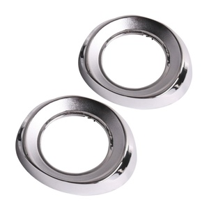 Sanvi 3-Inch Angel Eyes LED Projector Lens Kits Chrome Color Auto Lighting Accessories Shrouds Cover for Car Headlight Parts - Product Image 2