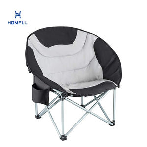 Silla de Camping Plegable Portátil HOMFUL, Silla de Camping Acolchada con Bolsa de Transporte - Product Image 1